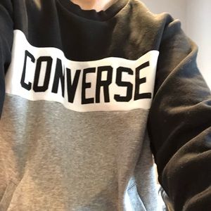 Converse sweatshirt high-end women. Color block.